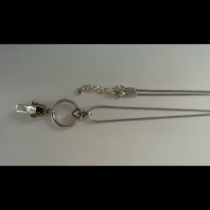 Brighton Reversible Badge Holder barely used great condition